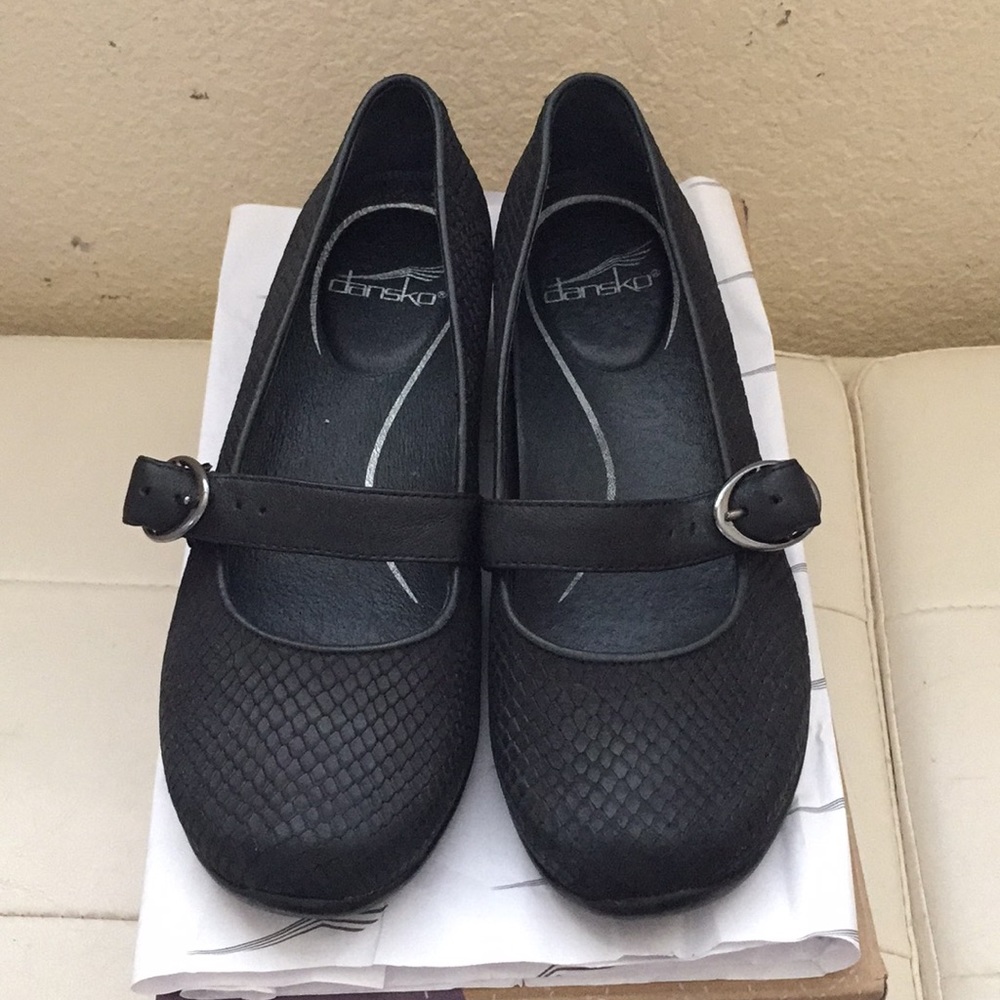 Dansko Orla Snake Black Size 36